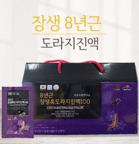 면역부자 장생 8년근 도라지진액100 80ml 30포 1박스