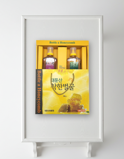 천연벌꿀 1kg 튜브형 선물세트